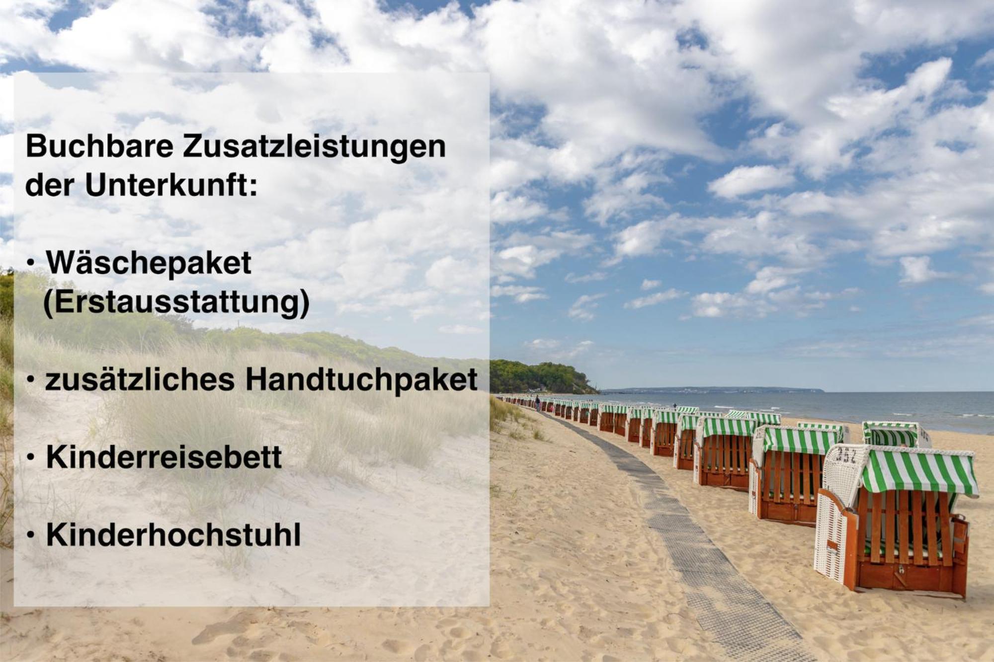 Ferienwohnung Strandkrabbe Baabe Bagian luar foto
